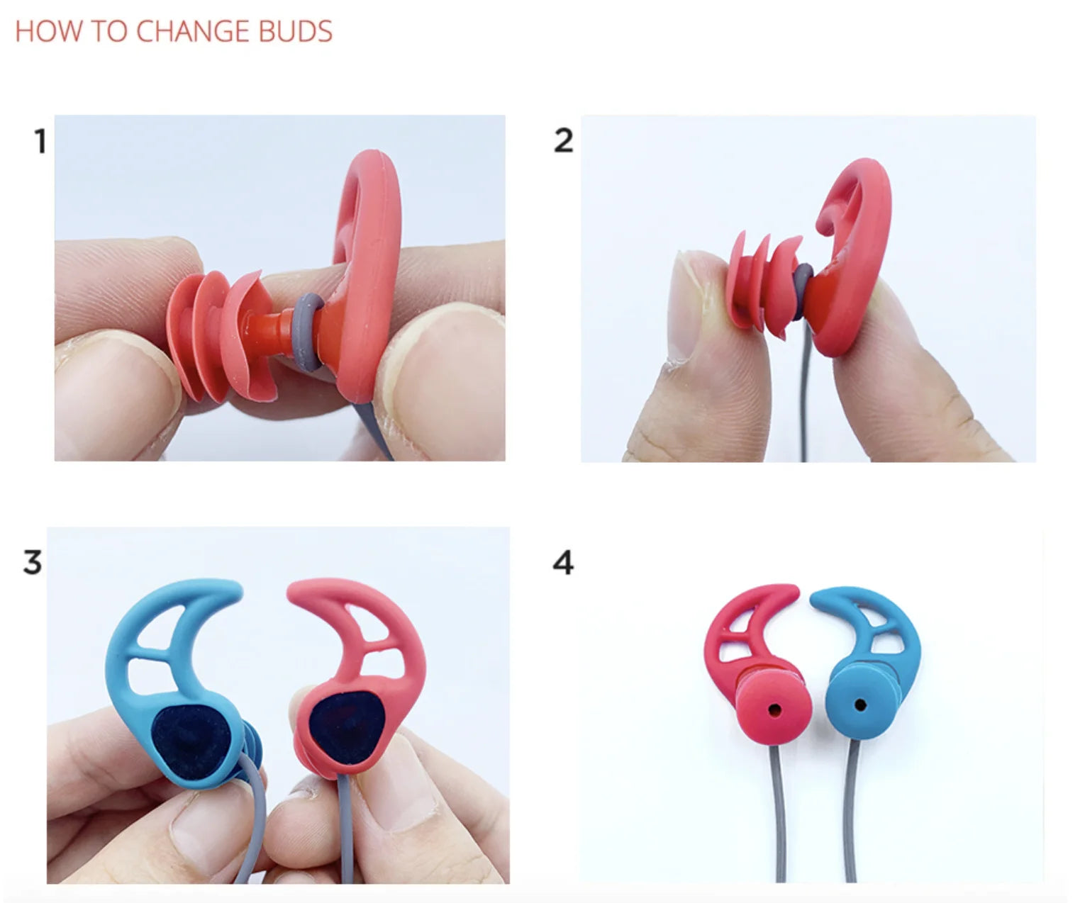 Silicone Surf & Swim Ear Plugs