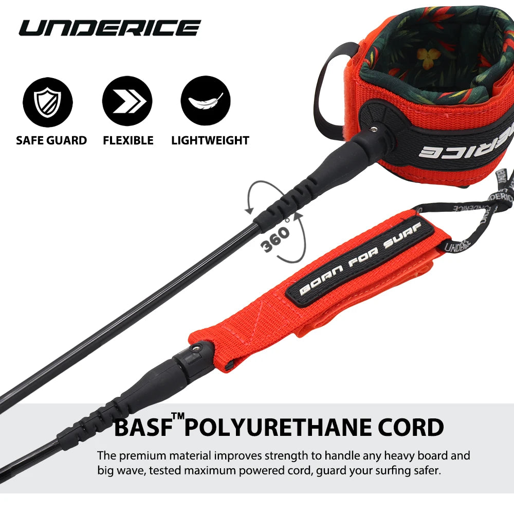 UICE Surf & SUP Leash 6-9ft