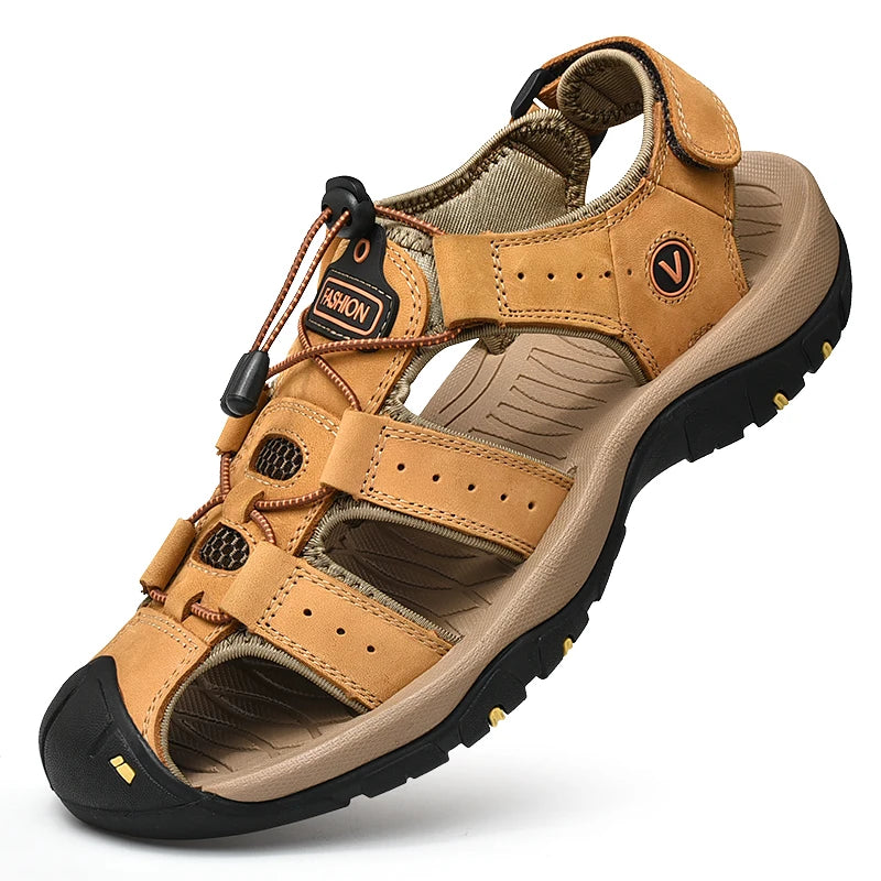 Men's Leather Beach Sandals