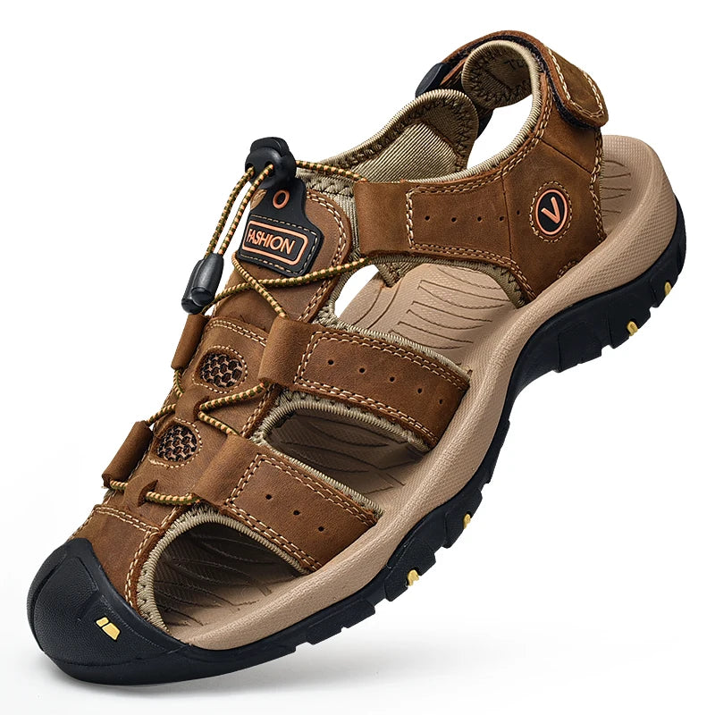 Men's Leather Beach Sandals