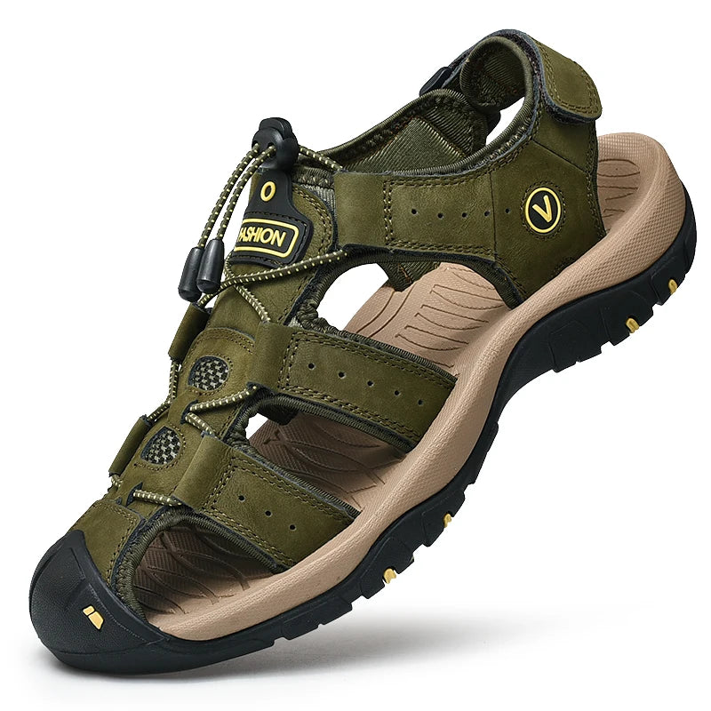 Men's Leather Beach Sandals