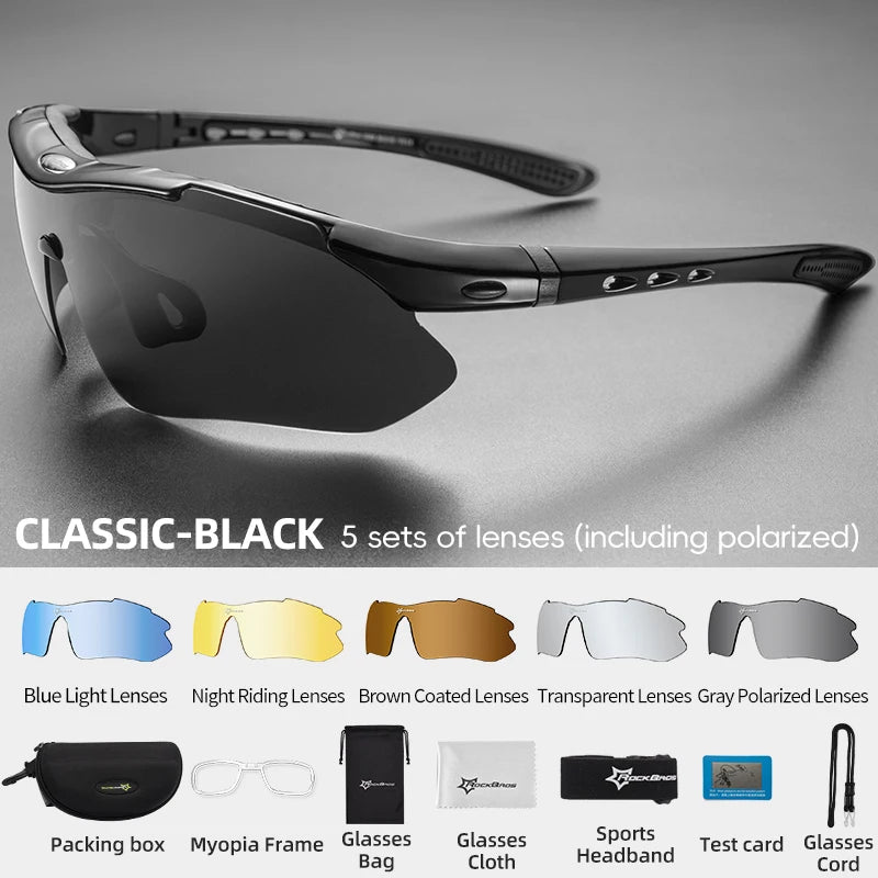 ROCKBROS Polarized Cycling Glasses